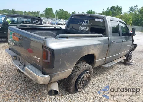 2003 Dodge Ram 2500 из США, поврежденный, VIN 3D7KU28C13G817698